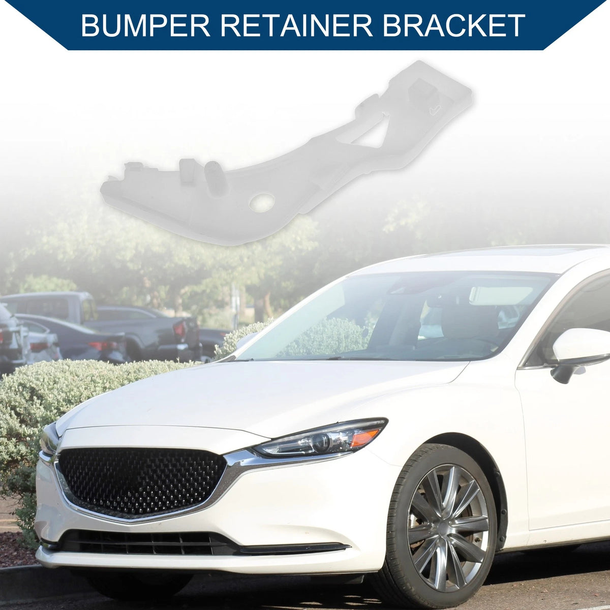 1pc Right Front Bumper Support Bracket No.GJ6A50E11C for Mazda 6 (2003–2008)