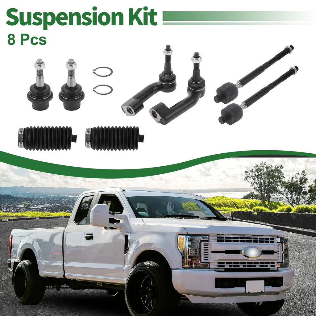 8pcs Front Suspension Kit Tie Rod End Lower Ball Joint for Chevrolet Aveo5 (2006–2011)