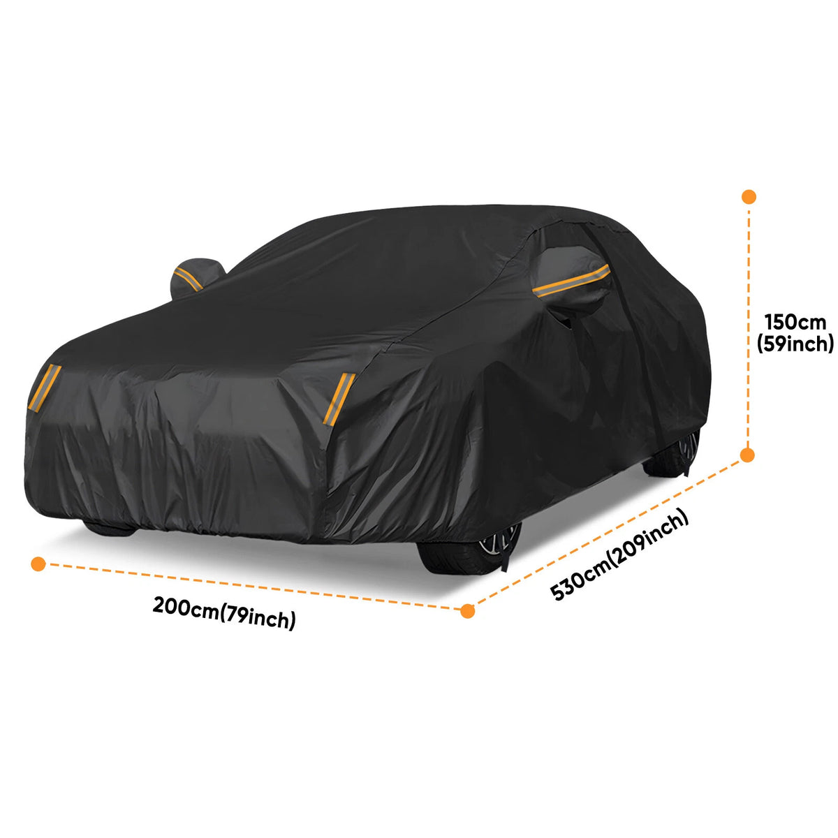XXL Waterproof Car Cover for Mercedes-Benz S-Class (Universal)