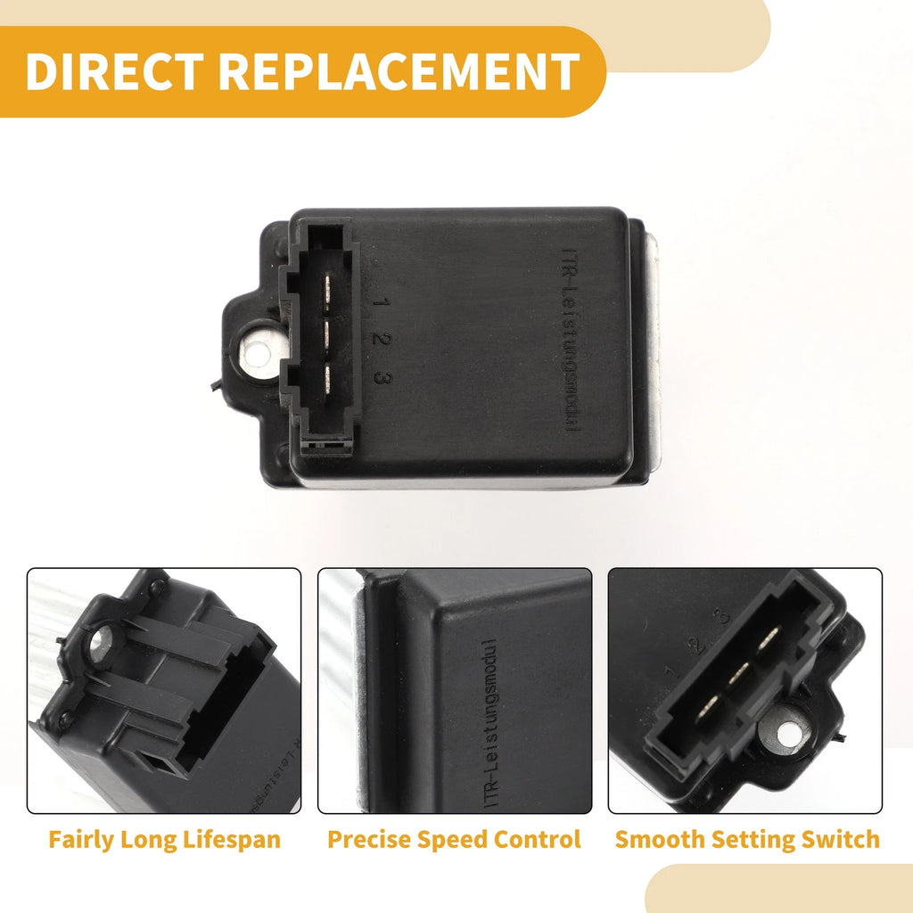 HVAC Blower Motor Resistor Replacement for Audi A6 (1998–2005)