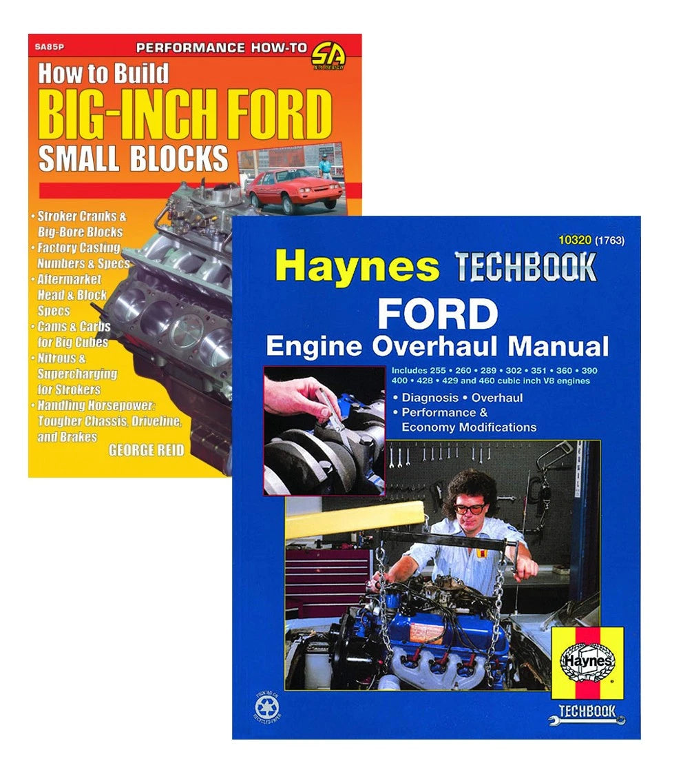 Engine Overhaul Manual Set for Ford Small Block