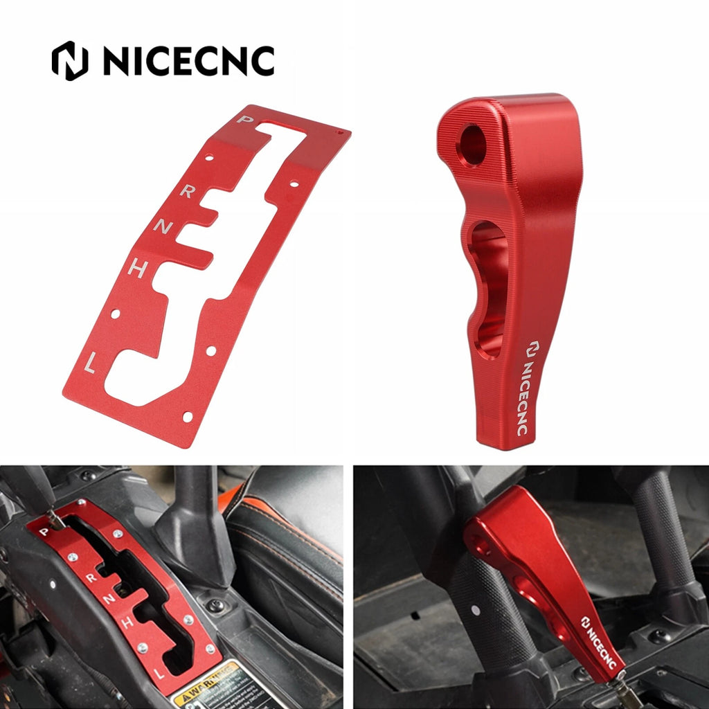 Gear Shifter Knob & Shift Gate Panel for Can-Am Maverick X3 (2017–2023)
