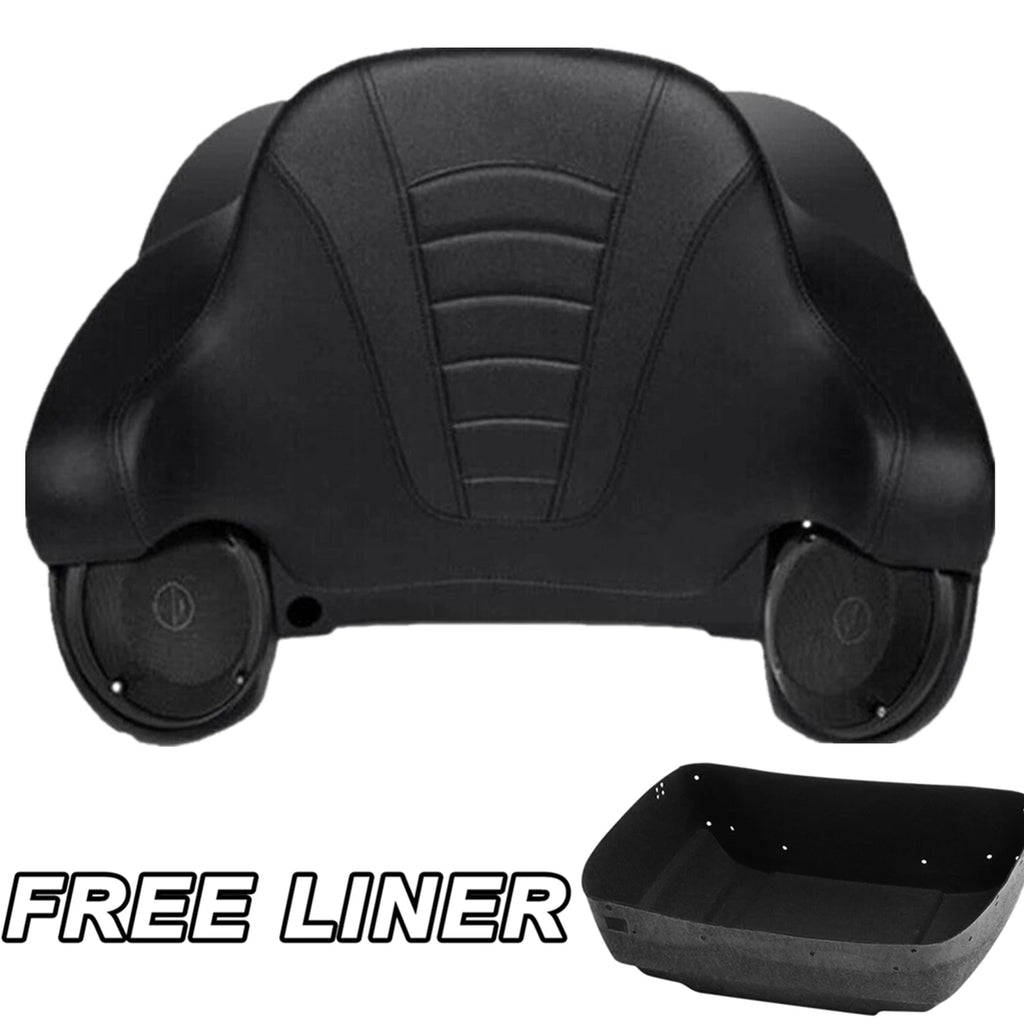 King Trunk Speakers Backrest Pad for Harley Touring (2014–2023)