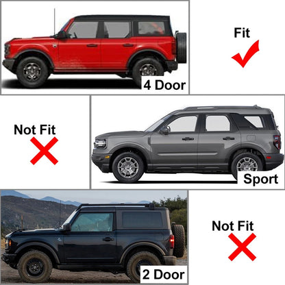 Pillar Post Trim Kit for Ford Bronco 4 Door (2021–2023)