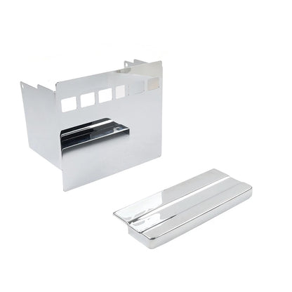 Windowed Battery Box Side Top Cover Kit for Harley Sportster