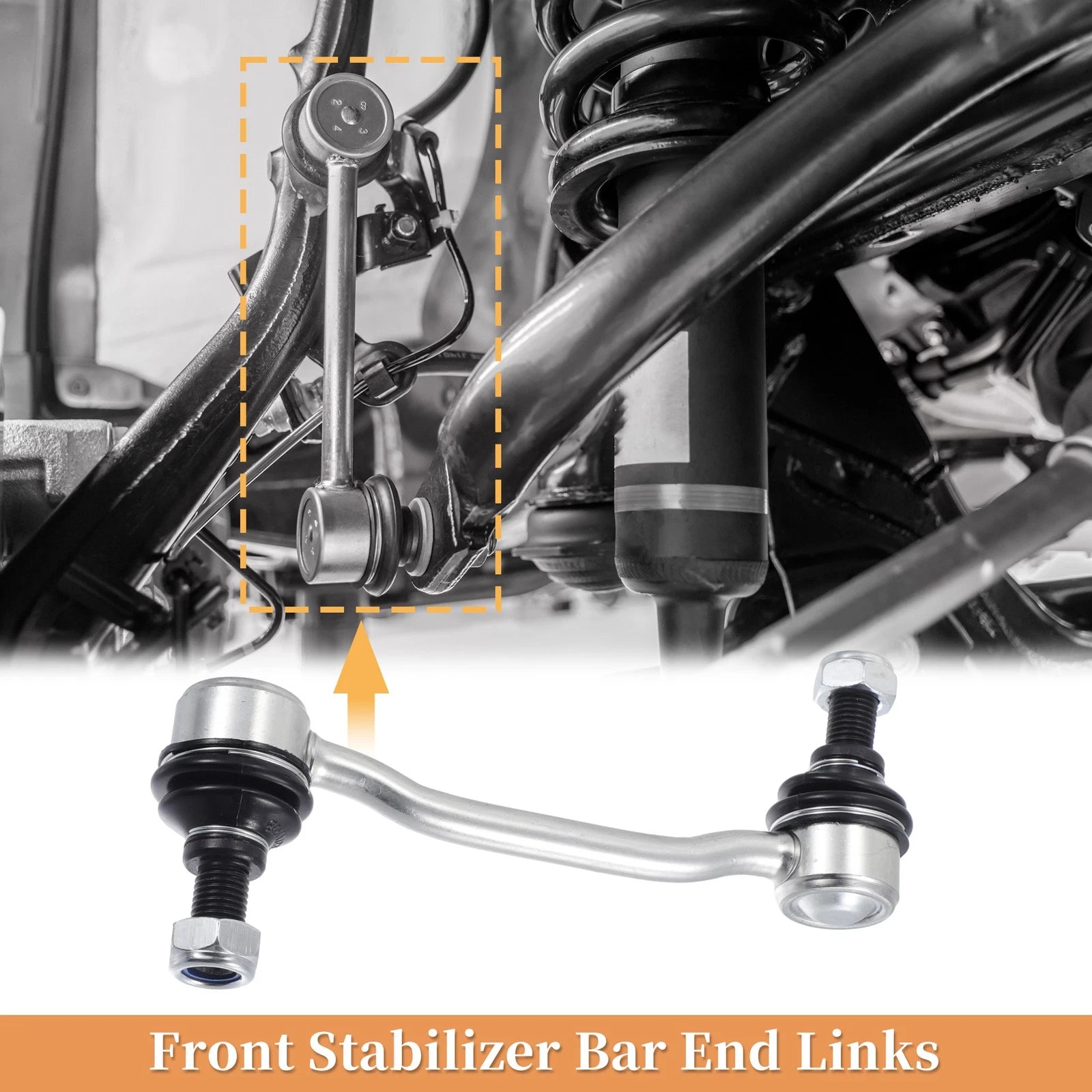 Front Stabiliser Sway Bar Link Set of 2 for Hyundai Azera (2006–2011)
