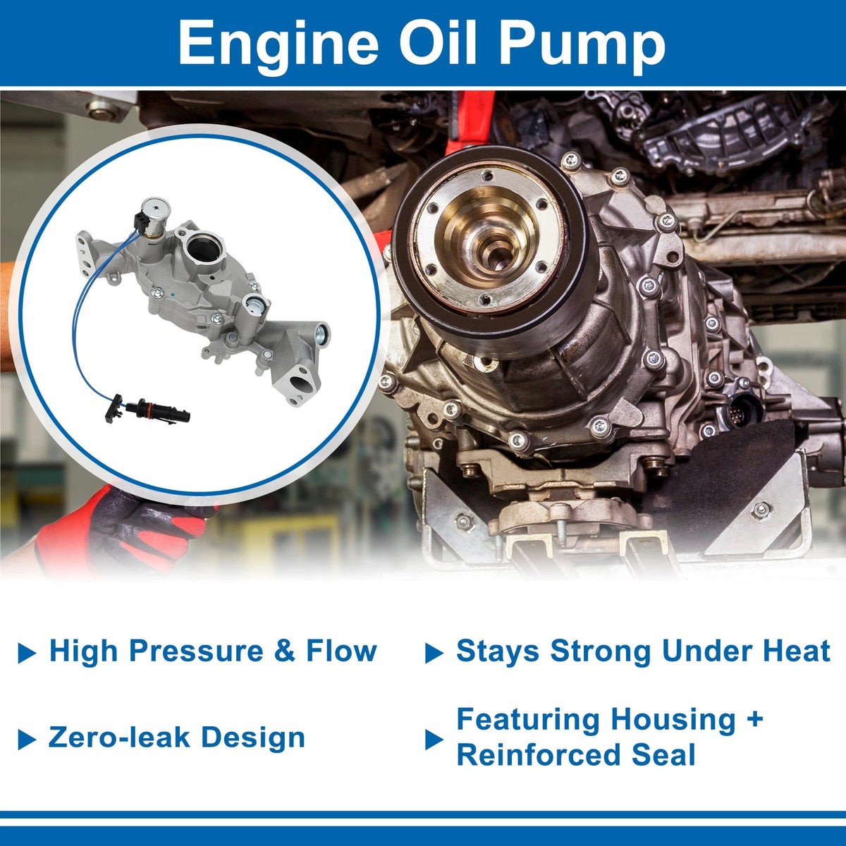 Engine Oil Pump No.MA8027TE/05 184295AH for Jeep Cherokee (2014–2016)