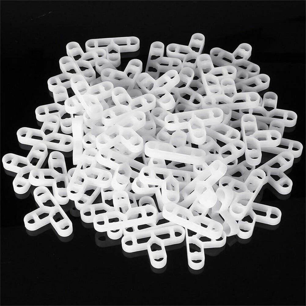 100PCS 10mm Plastic Spacers for Deck Board Leveling Applications