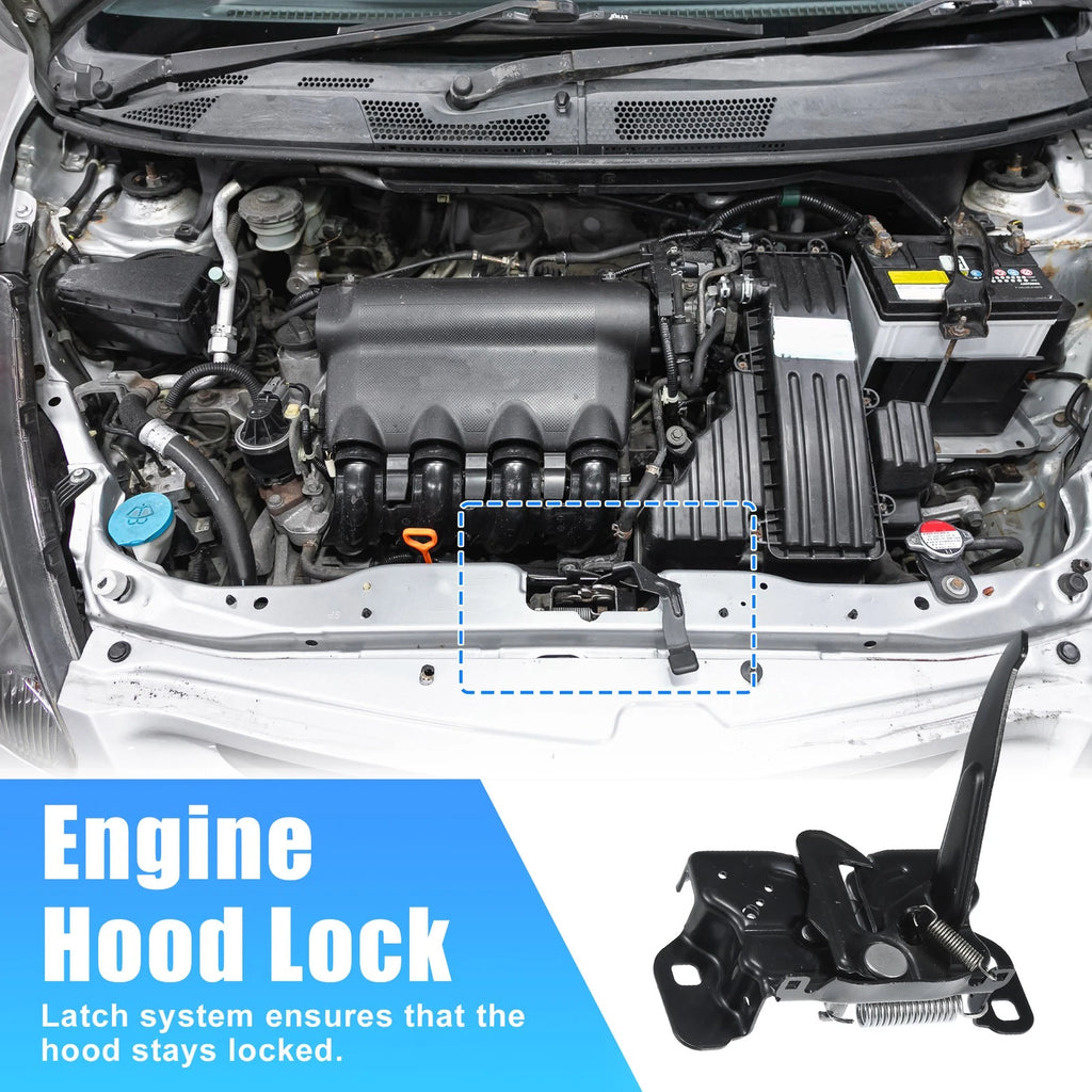 Engine Hood Lock Latch Assembly Replacement for Chrysler 300 (2011–2021)