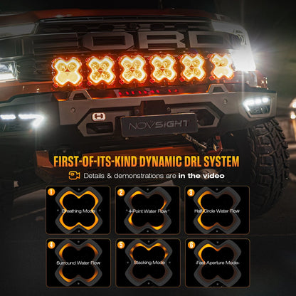 2X LED Work Light Pod for Off Road Vehicles (2010–2023)