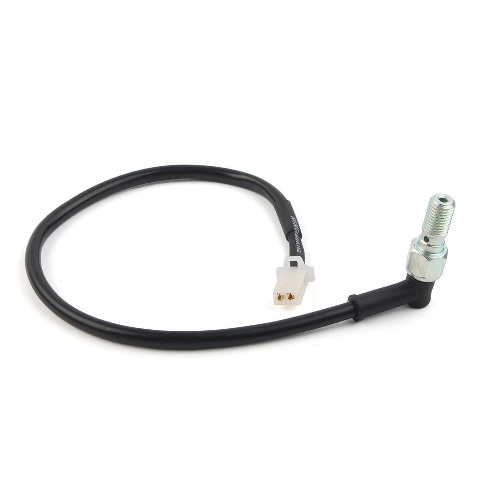 Hydraulic Brake Light Pressure Switch Bolt M10 1MM /1.25MM ATV Black motorcycle