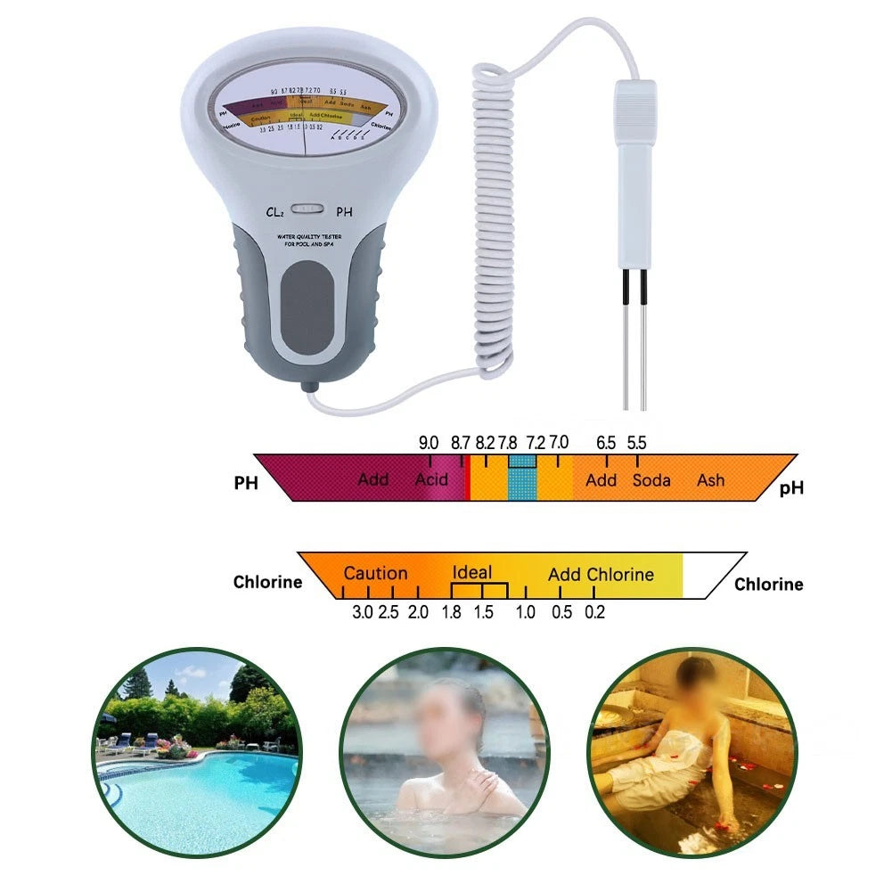 PC102 Compact Pool Water Test Pen for Pool Testing (No Year Range)