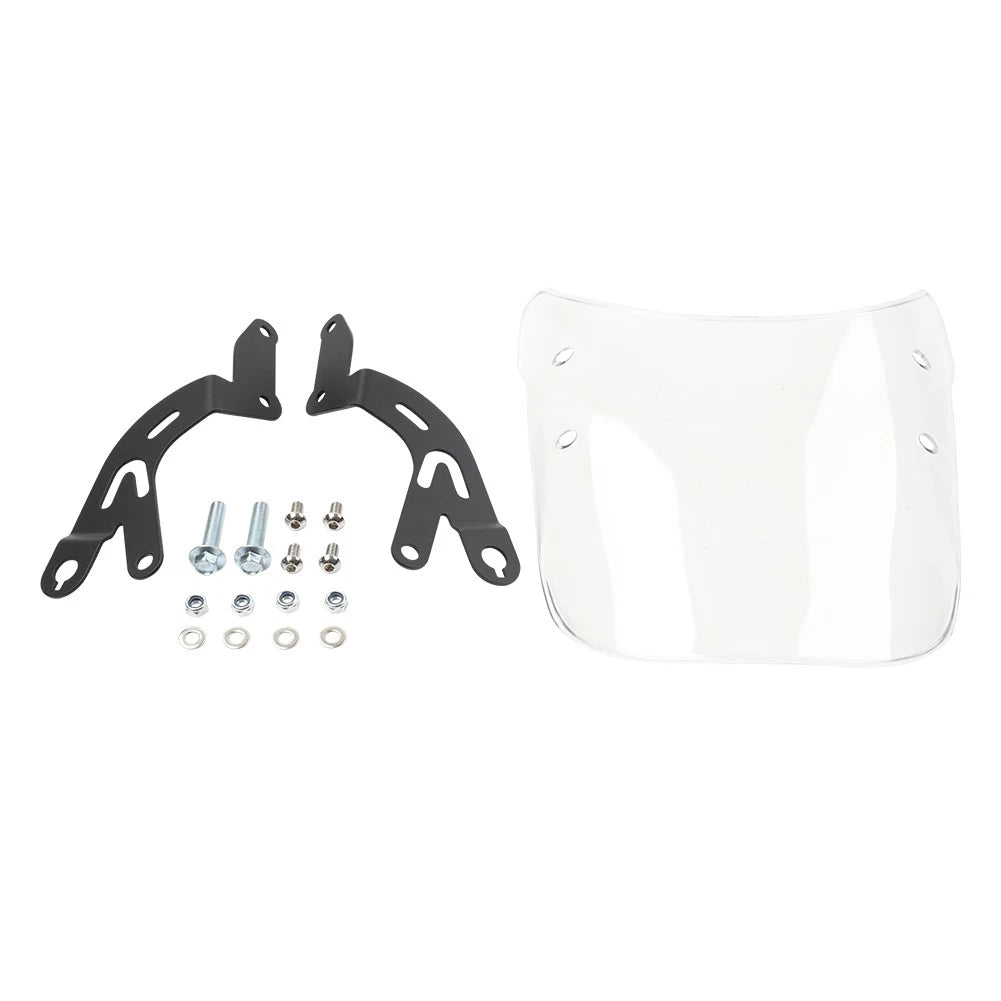 Clear Front Windshield for Interceptor 650, Continental 650, GT650 (2018–2023)