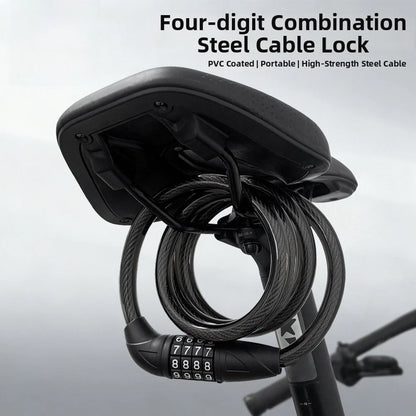 Steel Cable Lock for Mountain Bike (No Year Range Provided)