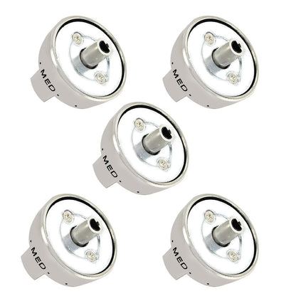 5X Control Dial Knob for Samsung Burner Stove Gas Oven (DG94-00945A)