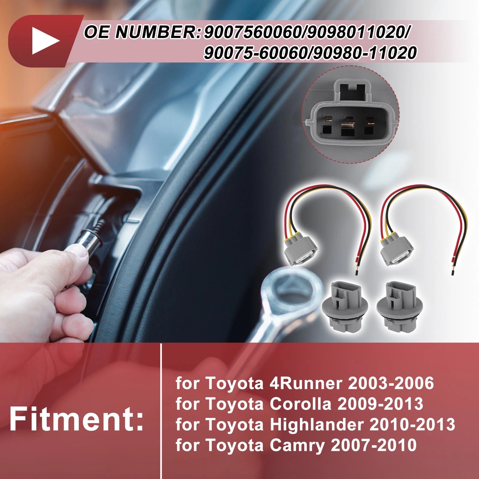Turn Signal Light Socket Wiring for Toyota 4Runner (2003–2006)