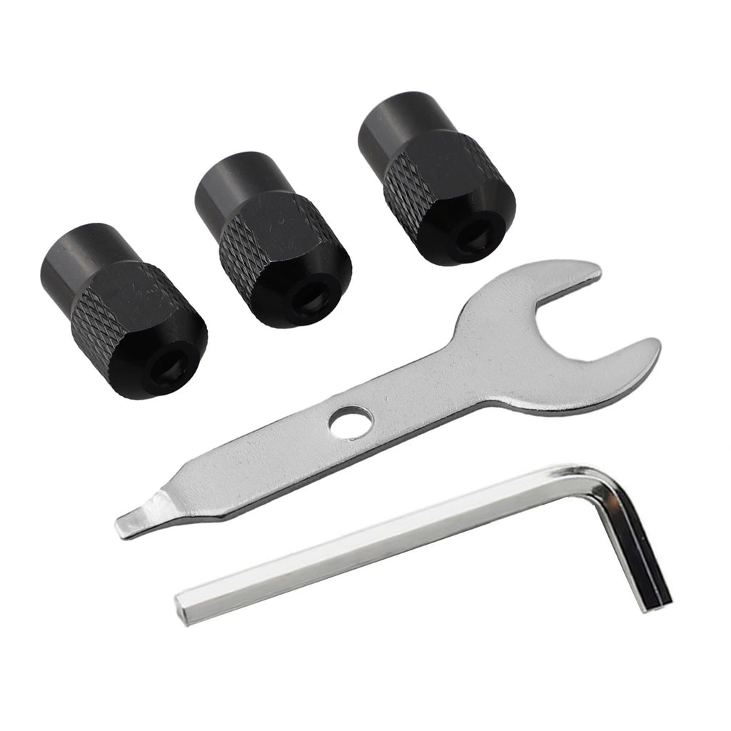 3X Drill Chuck Nut Set for MINI (M8X0 75mm) with 2 Wrenches