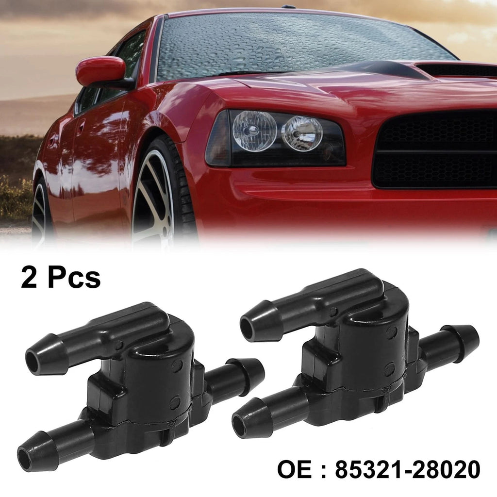 2pcs Windshield Washer Check Valve Replacement for Toyota Corolla Tundra (2000–2023)