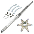 Rear Axle Shaft & Sprocket Hub Nuts Kit for Yamaha Tri Z 250 (1985–1986)