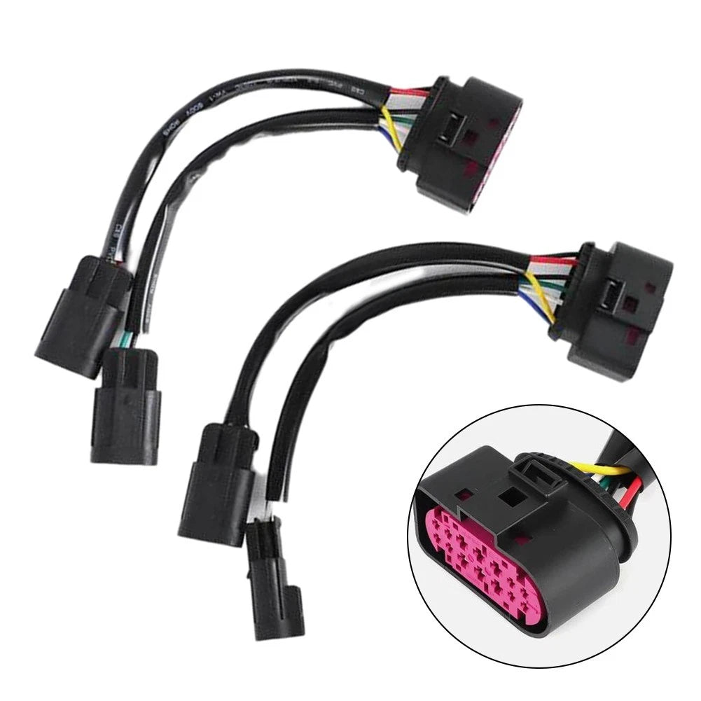 2 Pack Conversion Harness for Dodge Ram Quad Housing to Projector Headlight