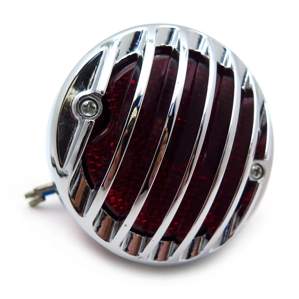 LED Tail Brake Light Grille for - Chrome Lens
