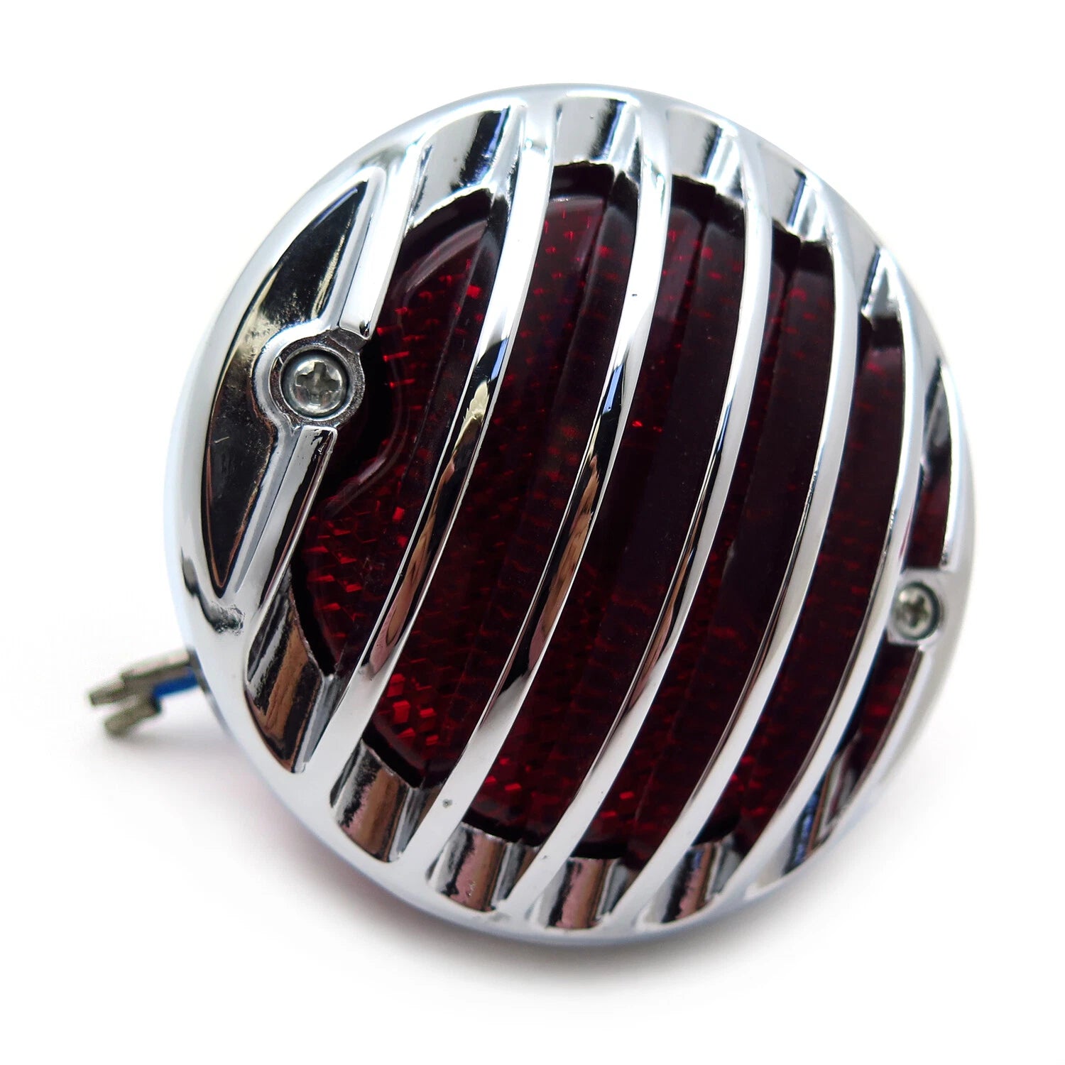 LED Tail Brake Light Grille for - Chrome Lens
