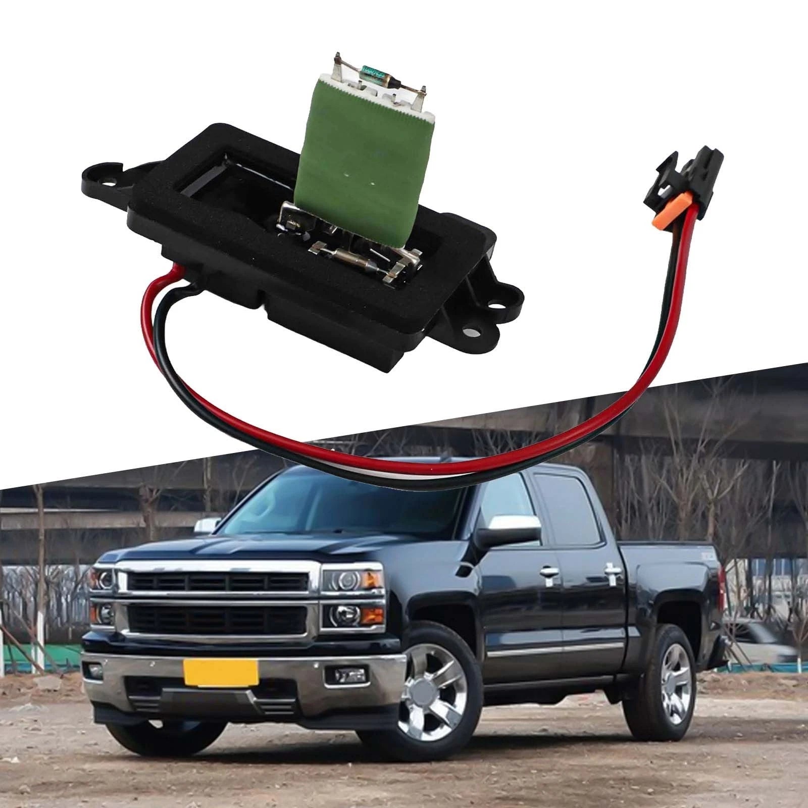 Blower Motor Fan Resistor for Chevy Silverado 1500 (2003–2006)