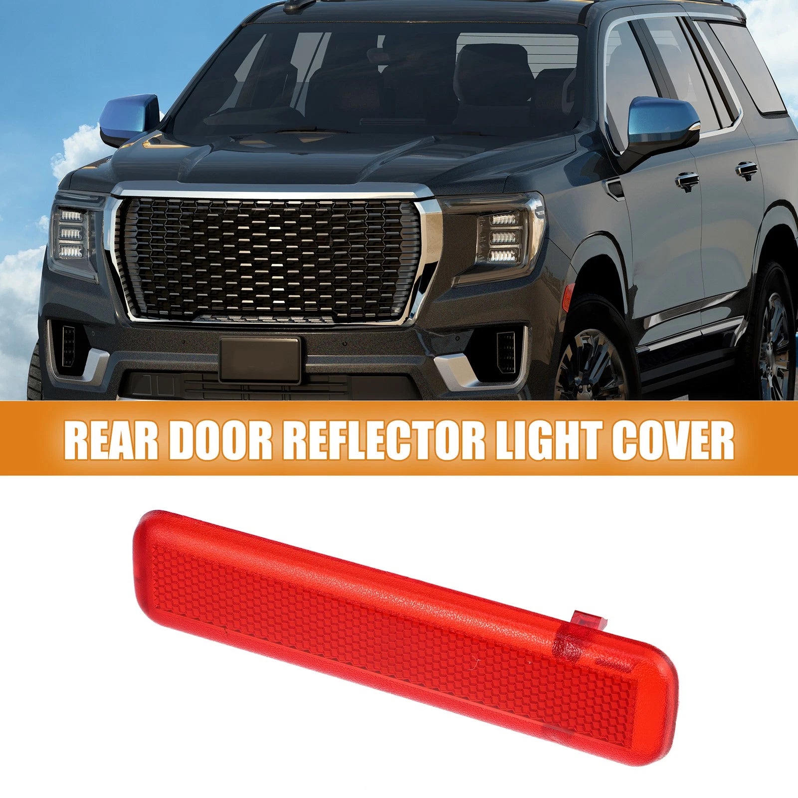 Rear Right Door Panel Reflector Light Cover Replacement for Chevrolet Avalanche (2002–2013)