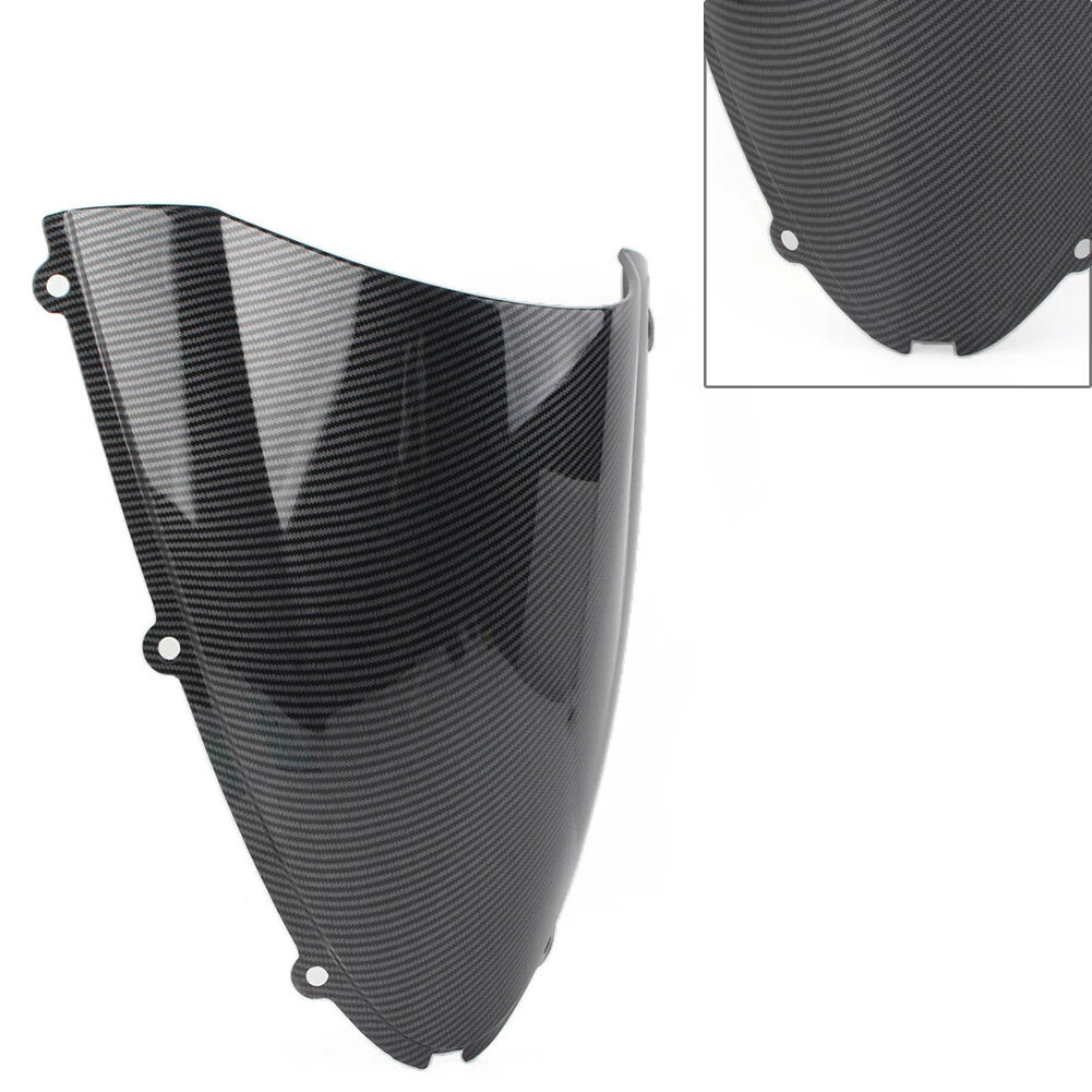 Double Bubble Windshield for Kawasaki Ninja ZX6R 636 (2005–2008)
