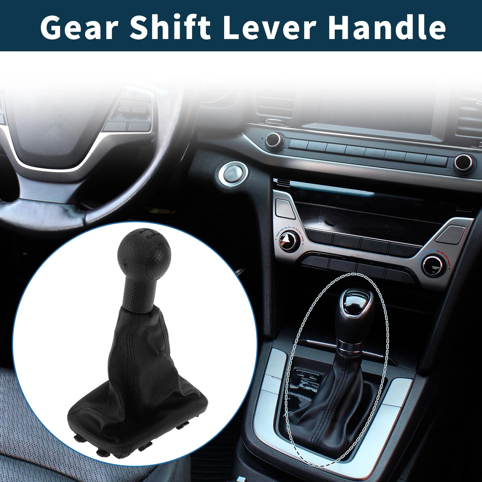 Manual Gear Shift Knob Handle Replacement for Chevrolet Sail (2009–2015)