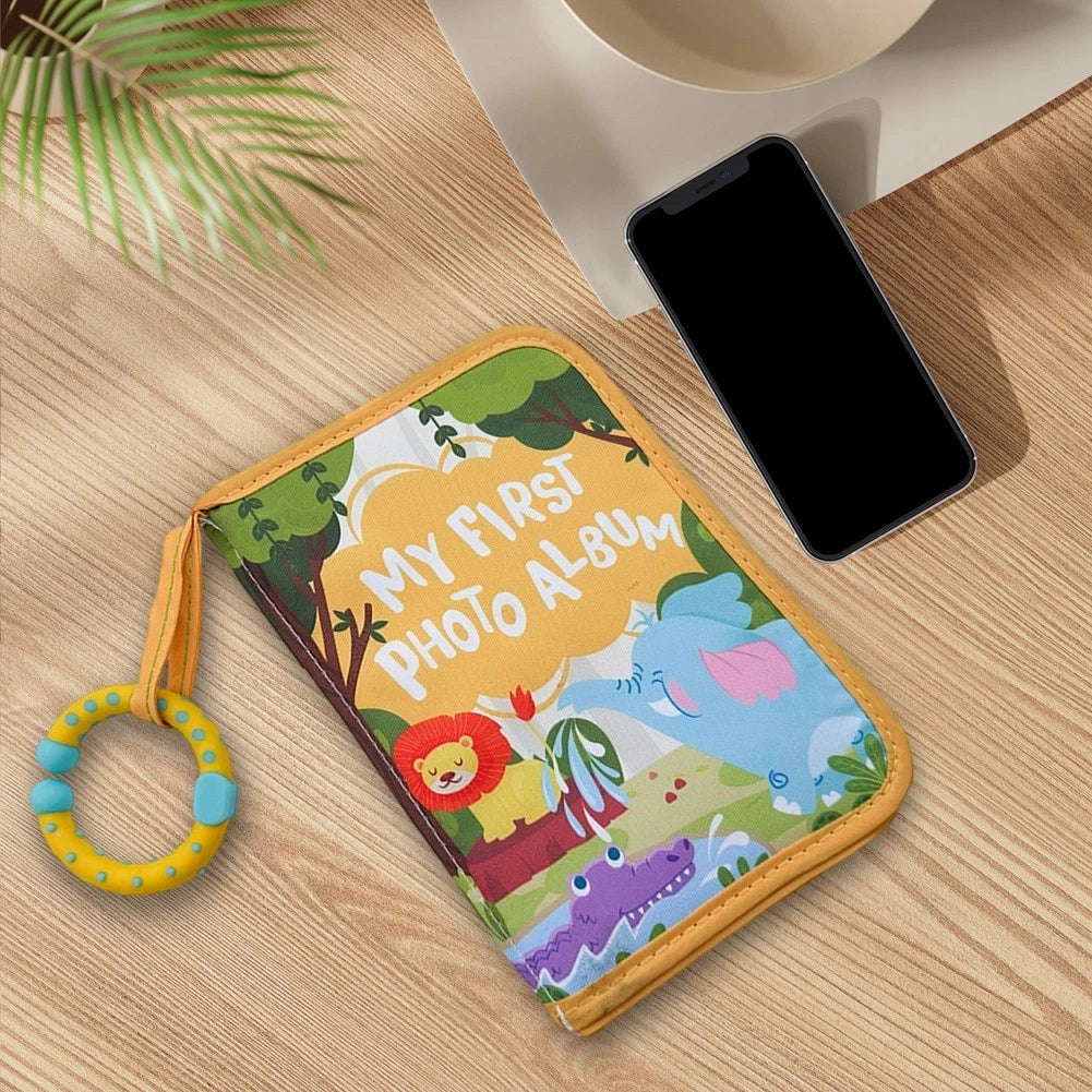 Baby Photo Album with Interactive Features for Early Communication