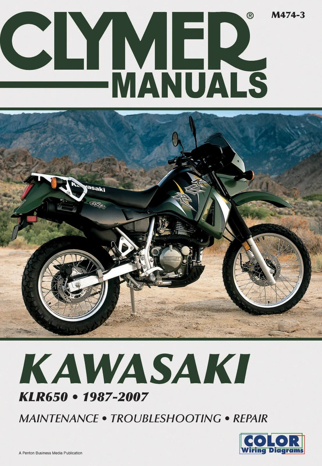 Service Repair Manual for Kawasaki KLR650 (1987–2007)