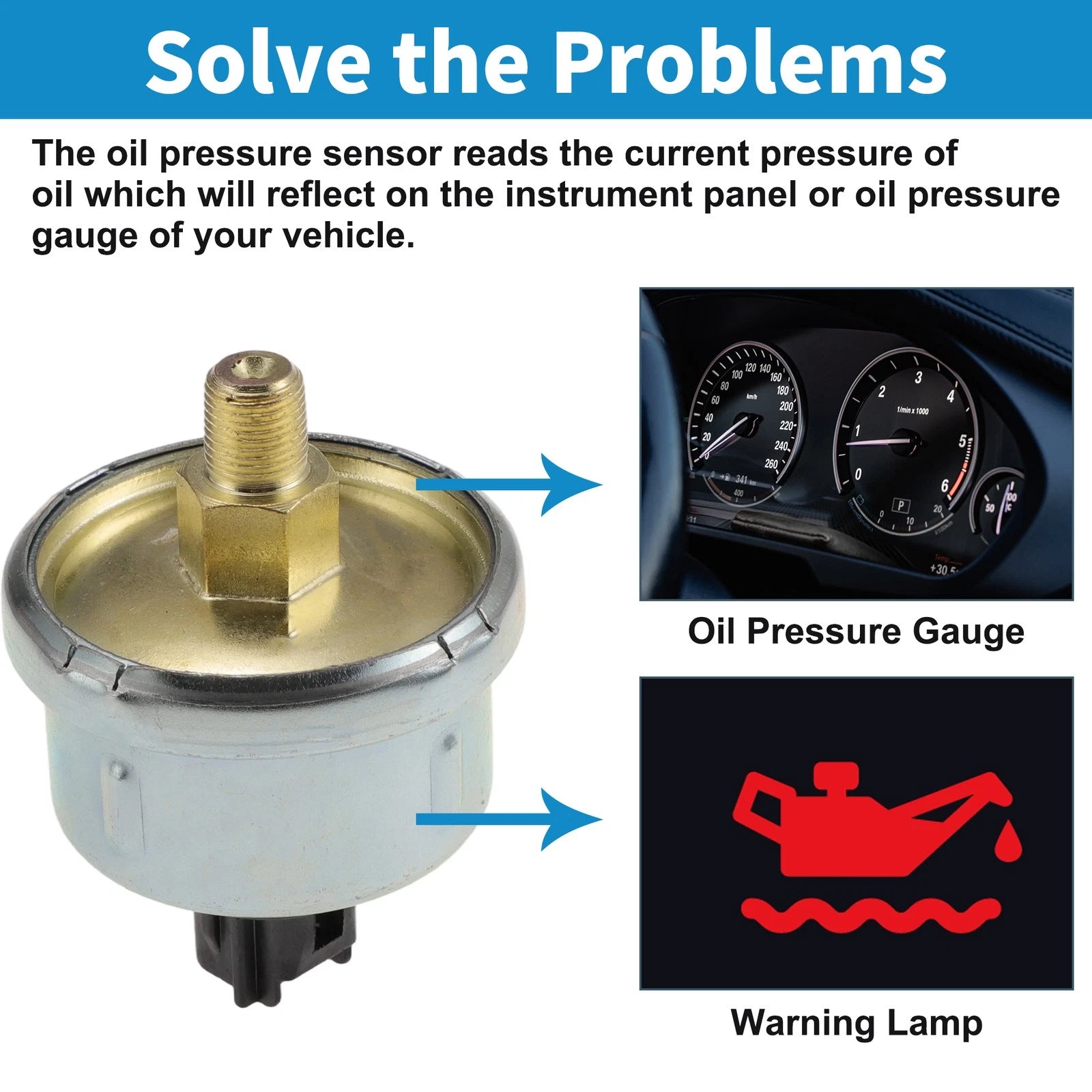 Engine Oil Pressure Sensor Replacement for Lexus LX470 (1998–2007)