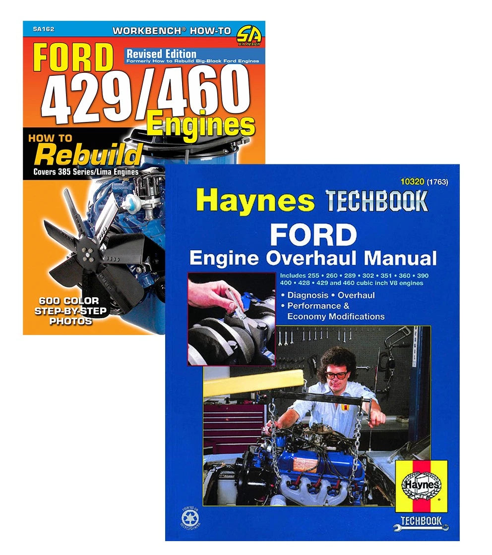 Engine Overhaul Manual Set for Ford 429/460