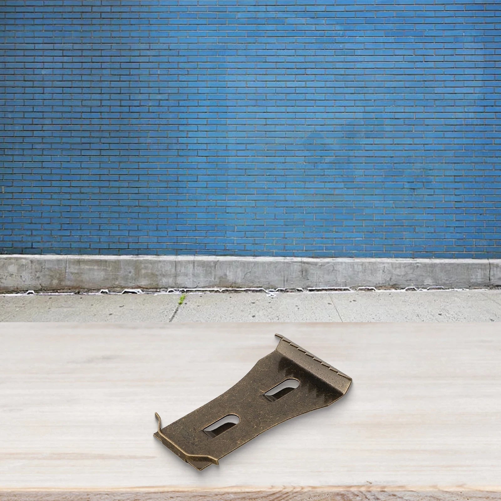 Set of 8 Brick Wall Hooks for Hanging Heavy Items