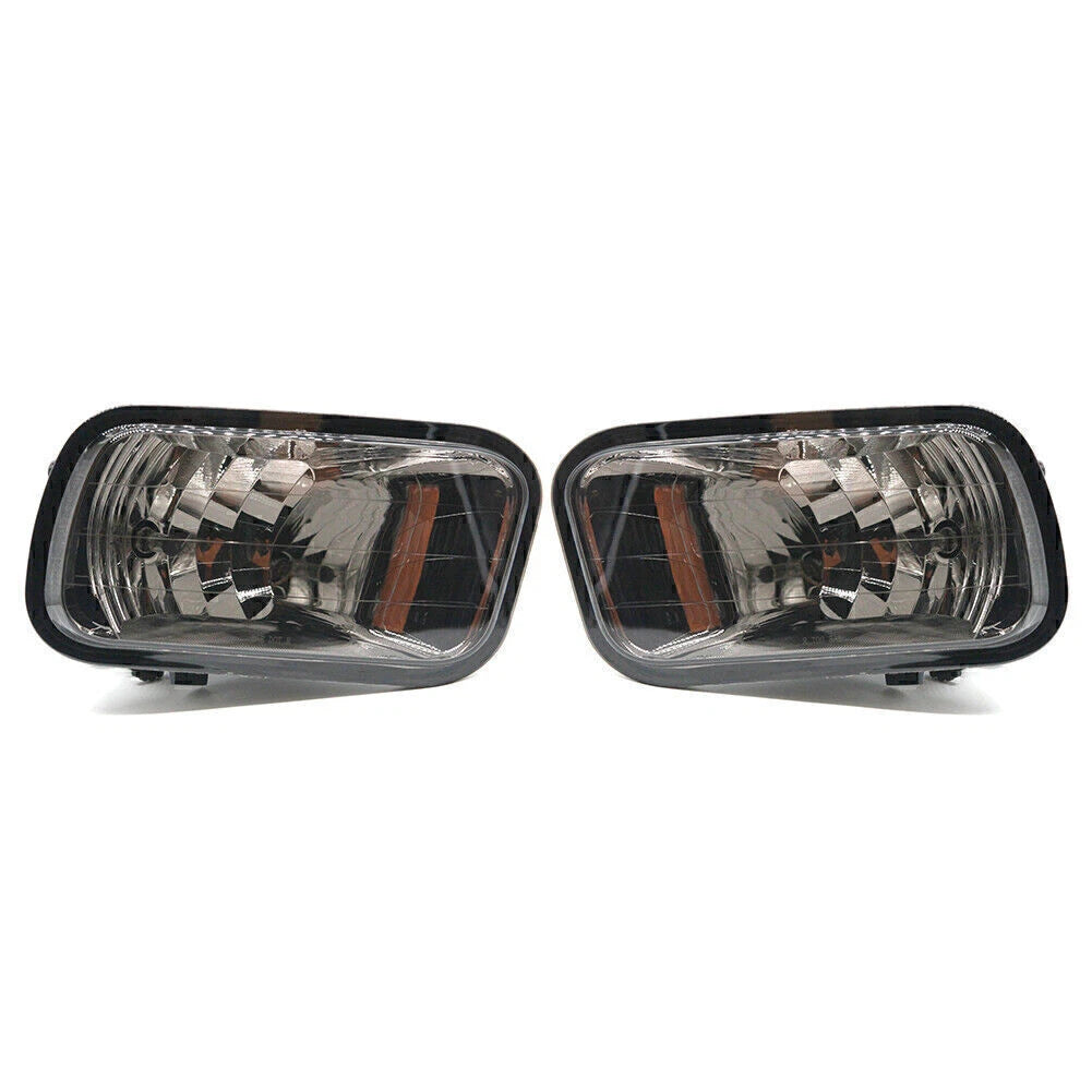Pair Front Fog Light Lamps Smoke Lens for Dodge Ram 1500 2500 3500 (2009–2012)