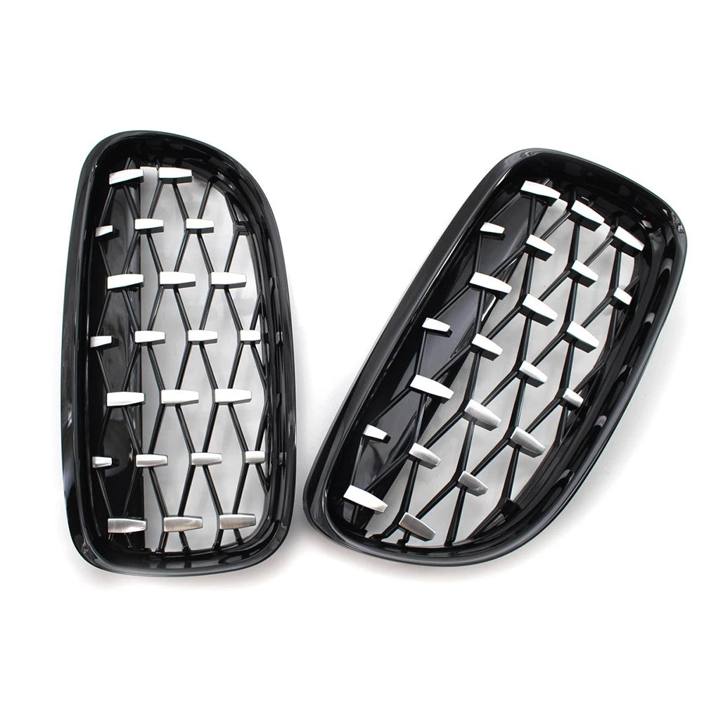 Front Kidney Grill Diamond Grille for BMW 3 Series E90 E91 (2008–2012)