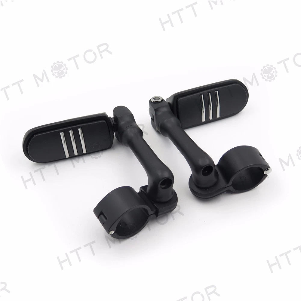 Adjustable Foot Peg for Triumph Rocket & Yamaha (1.5", Black)