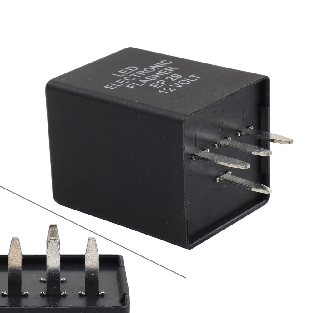 EP29 12V 4-Pin LED Electronic Flasher Relay for Chevrolet GMC (1996–2005)