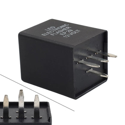 EP29 12V 4-Pin LED Electronic Flasher Relay for Chevrolet GMC (1996–2005)