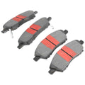 Front Ceramic Disc Brake Pad Set for Nissan Tiida C11 (2006–2013)