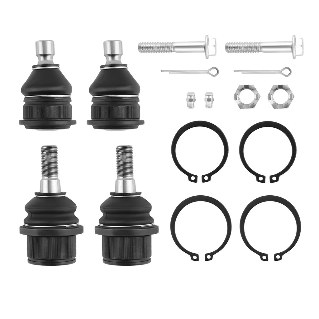 4X Front Upper Lower Ball Joints for Buick Rainier (2004–2007) & Chevy SSR (2003–2006)
