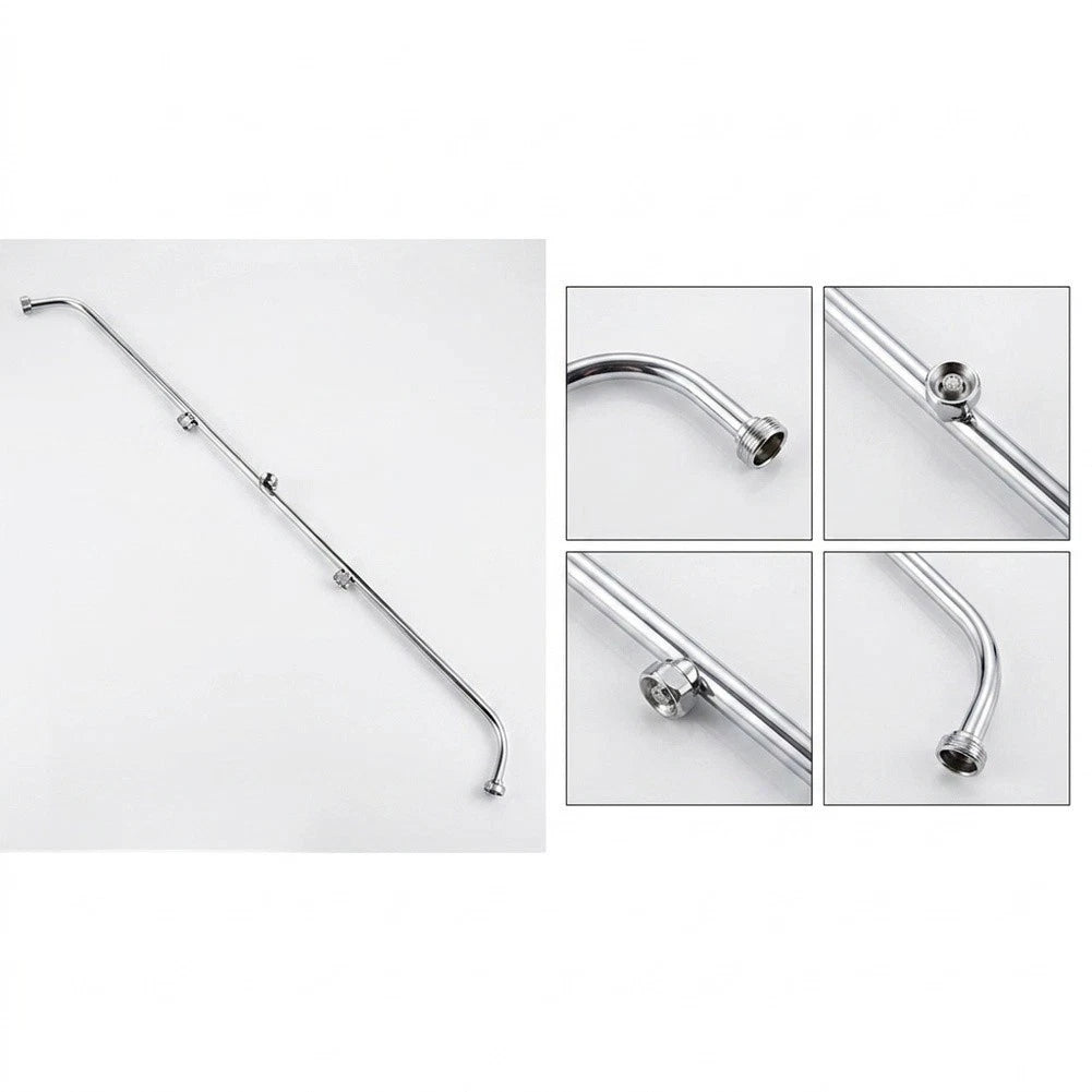 Stainless Steel Sprayer with 4 Flow Nozzles for Easy Installation