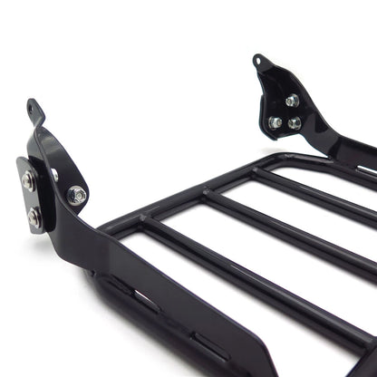 Black Sport Luggage Rack for Harley Davidson FLFB FLFBS FXBR (2018–Present)