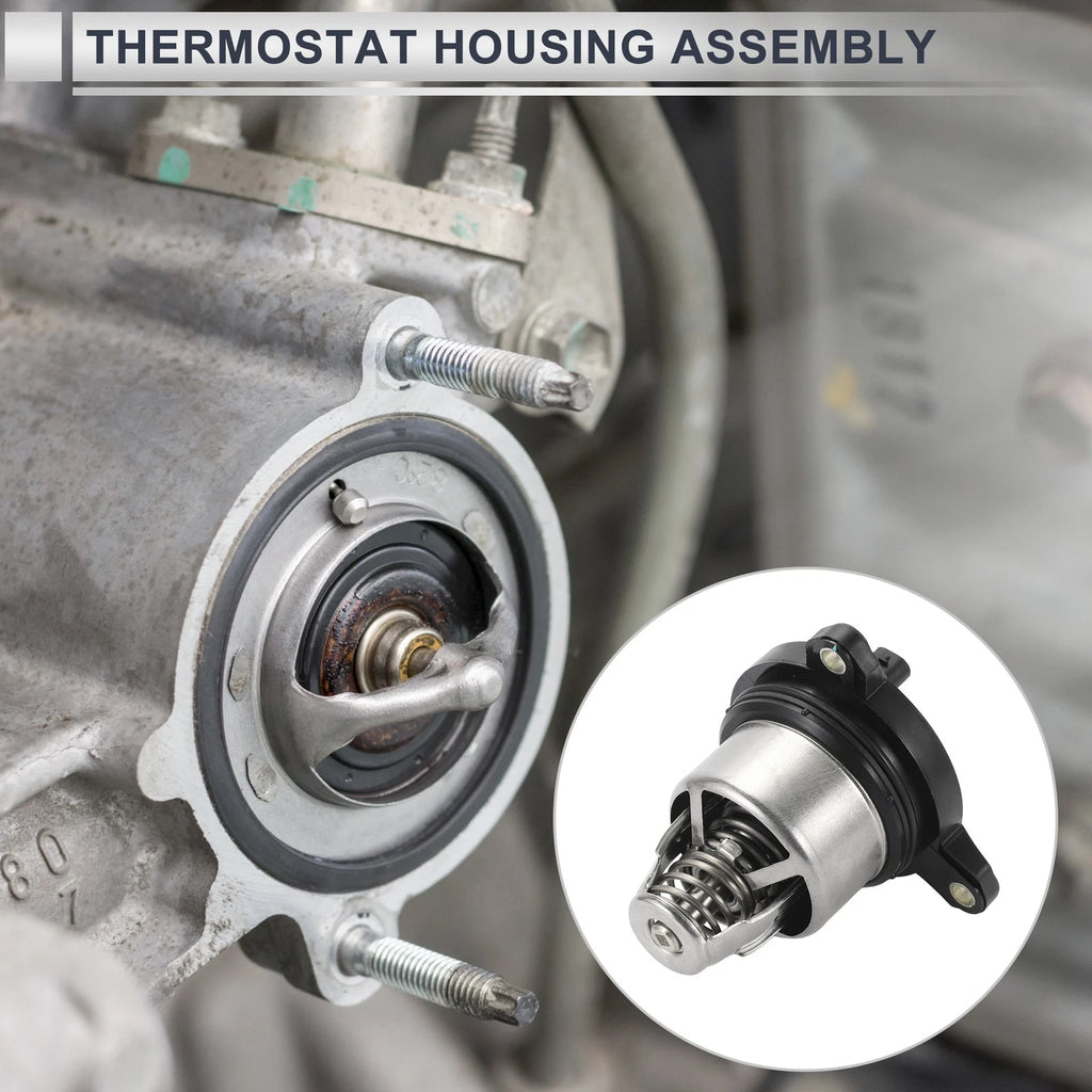 Engine Coolant Thermostat Housing Assembly for Audi A6 A7 Q8 (2019–2022)