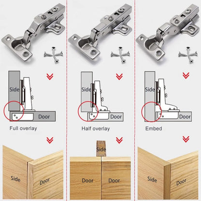 Hinge Repair Plate for Wardrobes Hydraulic Type