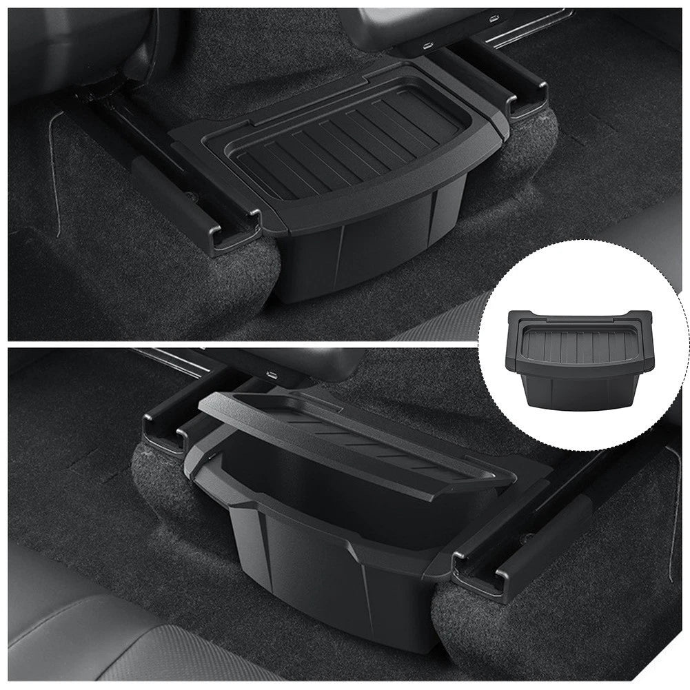 Rear Center Armrest Storage Box for Tesla Model Y (2020–2023)