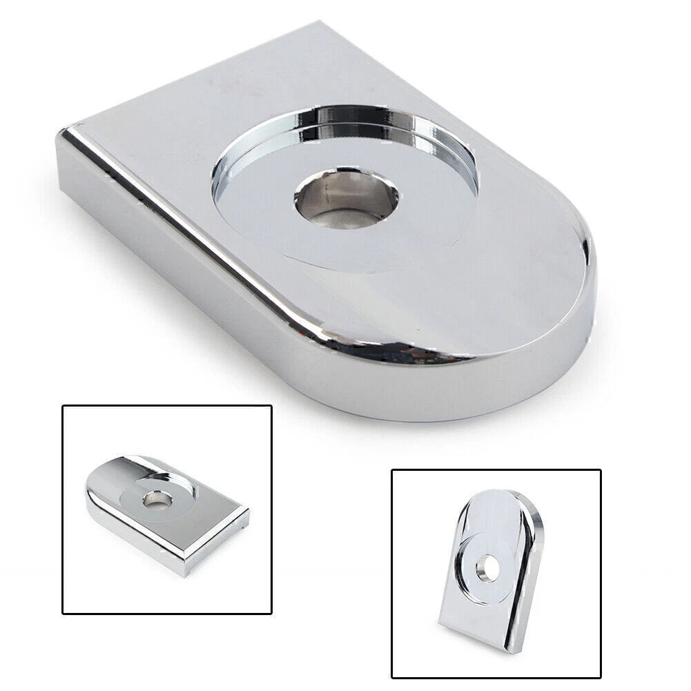 Moto Rear Seat Bolt Tab Screw Mount Knob Cover Spacer for Harley Chrome