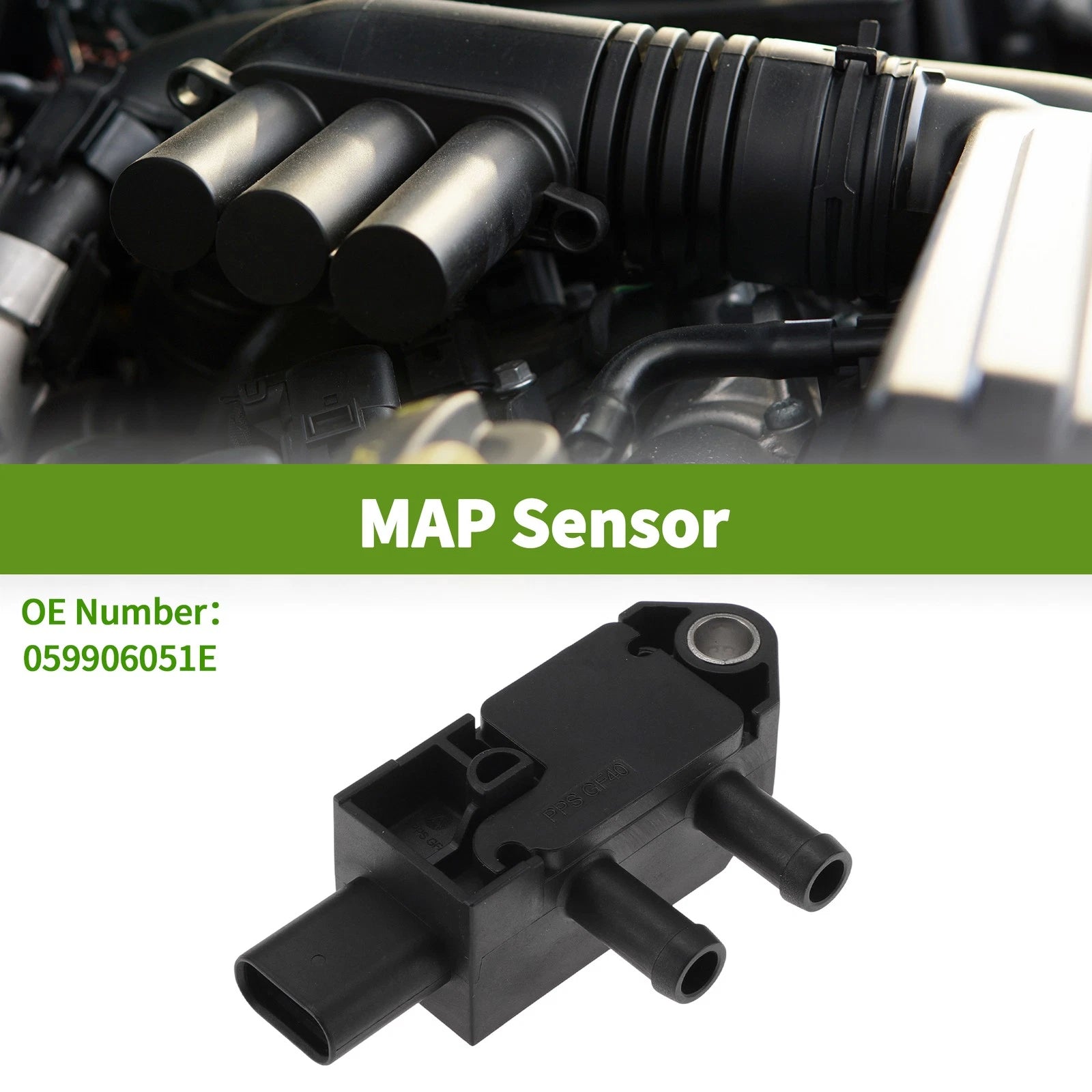 Manifold Absolute Pressure MAP Sensor Replacement for VW Amarok (2018–2022)