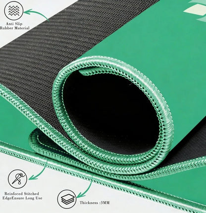 Lotus Mahjong Mat 32.4in Square Diatom Mud Foldable